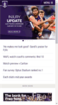 Mobile Screenshot of fremantlefc.com.au